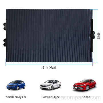 Custom printing retractable windscreen car sunshade